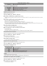 Preview for 88 page of Panasonic AV-HS6000 Operating Manual