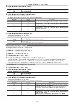 Preview for 92 page of Panasonic AV-HS6000 Operating Manual