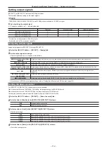 Preview for 112 page of Panasonic AV-HS6000 Operating Manual