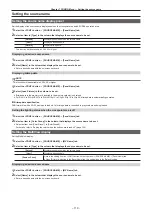 Preview for 119 page of Panasonic AV-HS6000 Operating Manual