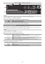 Preview for 123 page of Panasonic AV-HS6000 Operating Manual