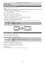 Preview for 126 page of Panasonic AV-HS6000 Operating Manual