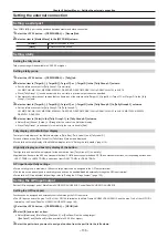 Preview for 136 page of Panasonic AV-HS6000 Operating Manual