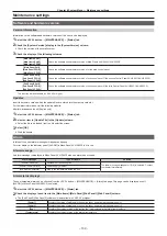 Preview for 139 page of Panasonic AV-HS6000 Operating Manual