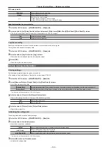 Preview for 140 page of Panasonic AV-HS6000 Operating Manual