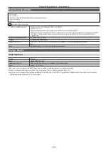 Preview for 156 page of Panasonic AV-HS6000 Operating Manual