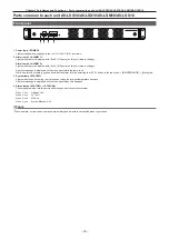 Предварительный просмотр 18 страницы Panasonic AV-HS60C3G Operating Manual