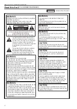 Preview for 2 page of Panasonic AV-HS60U1E Operating Instructions Manual