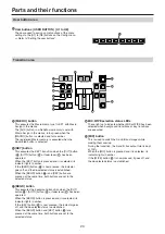 Preview for 20 page of Panasonic AV-UHS500 Operating Instructions Manual