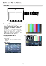 Preview for 22 page of Panasonic AV-UHS500 Operating Instructions Manual