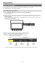 Preview for 28 page of Panasonic AV-UHS500 Operating Instructions Manual