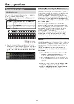 Preview for 32 page of Panasonic AV-UHS500 Operating Instructions Manual