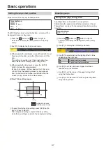 Preview for 37 page of Panasonic AV-UHS500 Operating Instructions Manual