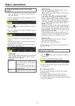 Preview for 41 page of Panasonic AV-UHS500 Operating Instructions Manual