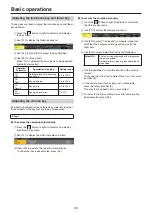 Preview for 45 page of Panasonic AV-UHS500 Operating Instructions Manual