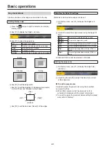 Preview for 49 page of Panasonic AV-UHS500 Operating Instructions Manual