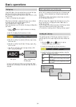 Preview for 51 page of Panasonic AV-UHS500 Operating Instructions Manual