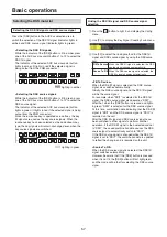 Preview for 57 page of Panasonic AV-UHS500 Operating Instructions Manual