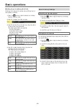 Preview for 78 page of Panasonic AV-UHS500 Operating Instructions Manual