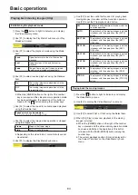 Preview for 84 page of Panasonic AV-UHS500 Operating Instructions Manual