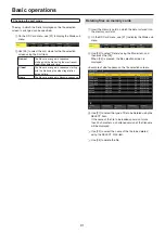 Preview for 91 page of Panasonic AV-UHS500 Operating Instructions Manual