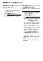 Preview for 98 page of Panasonic AV-UHS500 Operating Instructions Manual