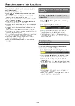 Preview for 128 page of Panasonic AV-UHS500 Operating Instructions Manual