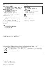 Preview for 32 page of Panasonic AVCCAM AG-AC120EN Operating Instrctions