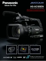 Panasonic AVCCAM AG-AC120EN Overview preview