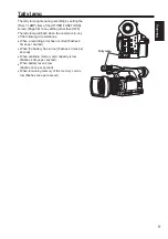 Предварительный просмотр 9 страницы Panasonic AVCCAM AG-AC160P Operating Instructions Manual