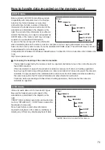 Предварительный просмотр 73 страницы Panasonic AVCCAM AG-AC160P Operating Instructions Manual