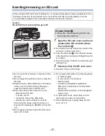 Предварительный просмотр 17 страницы Panasonic AVCCAM AG-AC8EJ Operating Instructions Manual