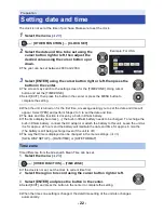 Предварительный просмотр 22 страницы Panasonic AVCCAM AG-AC8EJ Operating Instructions Manual