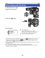 Предварительный просмотр 28 страницы Panasonic AVCCAM AG-AC8EJ Operating Instructions Manual