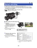 Предварительный просмотр 38 страницы Panasonic AVCCAM AG-AC8EJ Operating Instructions Manual