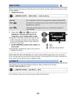 Предварительный просмотр 66 страницы Panasonic AVCCAM AG-AC8EJ Operating Instructions Manual