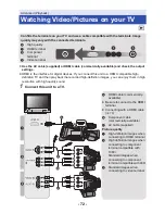 Предварительный просмотр 72 страницы Panasonic AVCCAM AG-AC8EJ Operating Instructions Manual