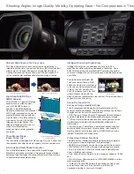 Предварительный просмотр 4 страницы Panasonic AVCCAM AG-AC90 Brochure