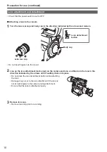 Предварительный просмотр 10 страницы Panasonic Avccam AG-AF100A Series Operating Instructions Manual