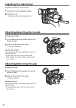 Предварительный просмотр 26 страницы Panasonic Avccam AG-AF100A Series Operating Instructions Manual