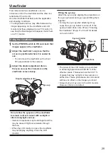 Предварительный просмотр 29 страницы Panasonic Avccam AG-AF100A Series Operating Instructions Manual