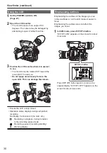 Предварительный просмотр 30 страницы Panasonic Avccam AG-AF100A Series Operating Instructions Manual