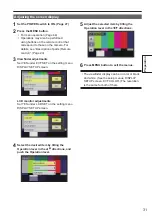 Предварительный просмотр 31 страницы Panasonic Avccam AG-AF100A Series Operating Instructions Manual