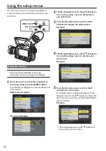 Предварительный просмотр 44 страницы Panasonic Avccam AG-AF100A Series Operating Instructions Manual