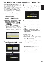 Предварительный просмотр 73 страницы Panasonic Avccam AG-AF100A Series Operating Instructions Manual