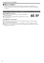 Preview for 18 page of Panasonic AVCCAM AG-AF100AP Operating Instructions Manual