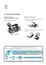 Preview for 5 page of Panasonic AVCCAM AG-HMC151E Operating Instructions Manual