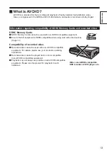 Preview for 13 page of Panasonic AVCCAM AG-HMC151E Operating Instructions Manual