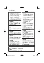 Preview for 2 page of Panasonic AVCCAM AG-HMC41 Operating Instructions Manual