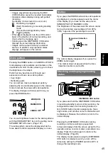 Preview for 45 page of Panasonic AVCCAM AG-HMC41E Operating Instructions Manual